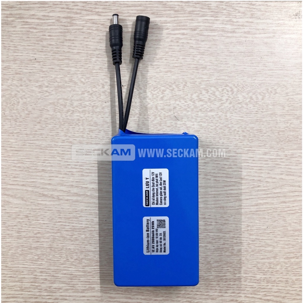 Pin lưu điện Wifi, modem, camera liên tục 8-10 giờ, 4-5 giờ sau khi mất điện