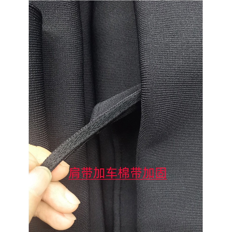 Váy yếm ôm hở lưng dáng dài có lót ngực siêu sang 2022