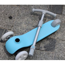 Xe trượt trẻ em Scooter Mitu, 3 bánh, có đèn dưới bánh xe, chịu tải 50kg hàng chính hãng