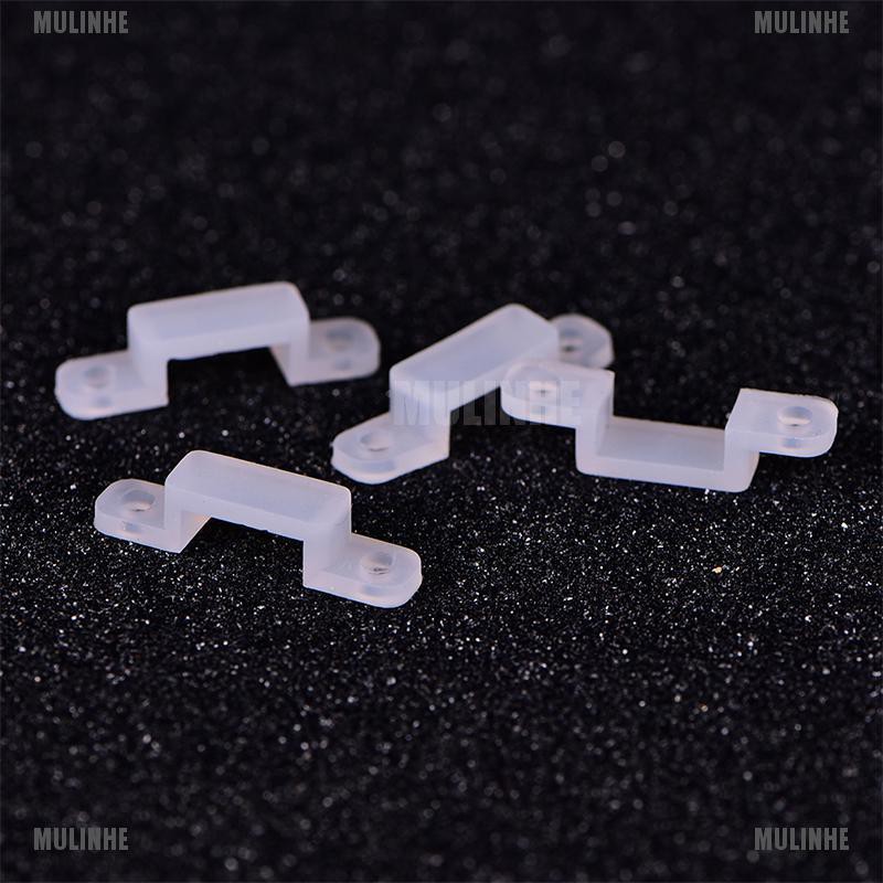 Set 10 Kẹp Nhựa Mềm 10 / 14mm Cố Định Đèn