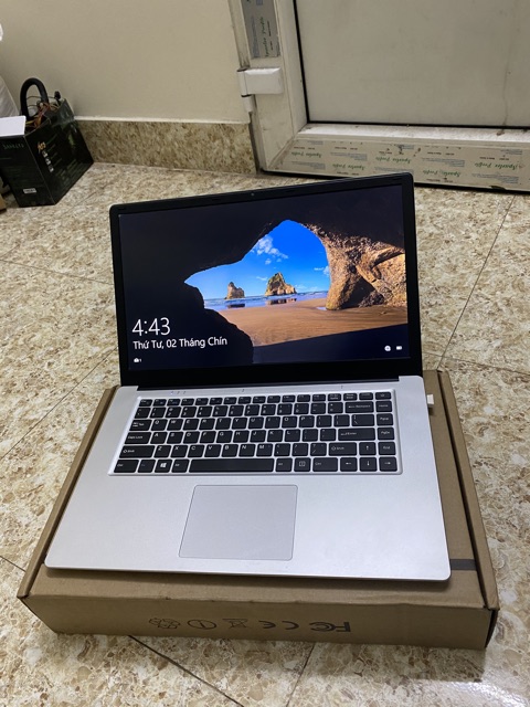 Máy Tính Laptop Xách Tay Chip Intel J3455/Ram8G+Ổ Ssd128G Màn 15,6inch Mỏng nhẹ 1,8kg Win 10 Mượt Mà