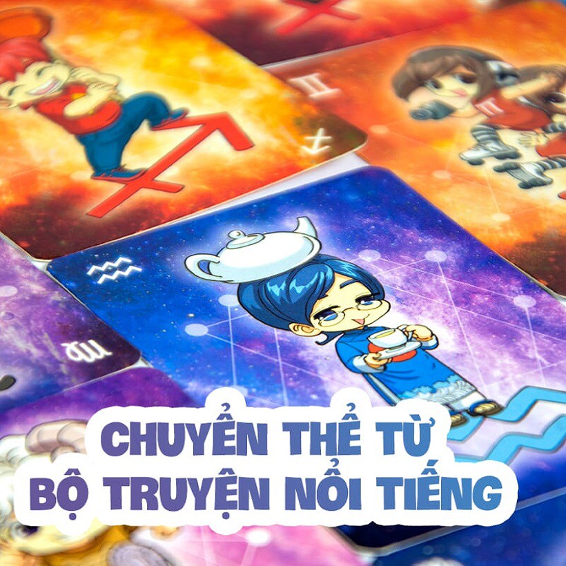 Board Game Cuộc Đua Sao Chổi 2023- Lớp học Mật Ngữ, Bộ Trò Chơi Cực HOT Đối với các bạn lứa tuổi học sinh.