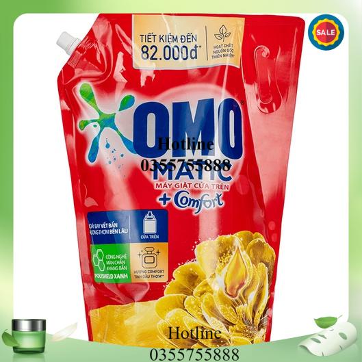 Nước giặt OMO MATIC hương Comfort máy giặt cửa trên 3,6kg