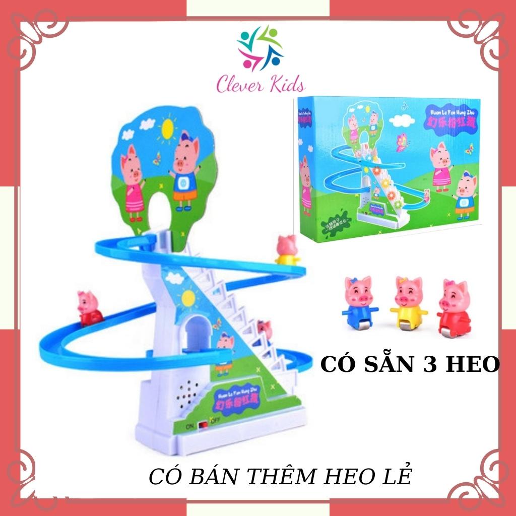 Heo Peppa Leo Cầu Thang cực vui nhộn cho bé có âm thanh ánh sáng