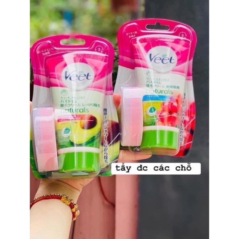 Kem Tẩy Lông Veet 150g Hàng Nội địa Nhật