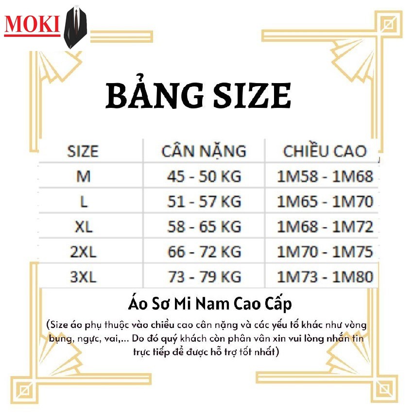 Áo sơ mi kẻ sọc thời trang nam MOKI,áo sơ mi nam cao cấp phong cách nam tính lịch lãm | BigBuy360 - bigbuy360.vn