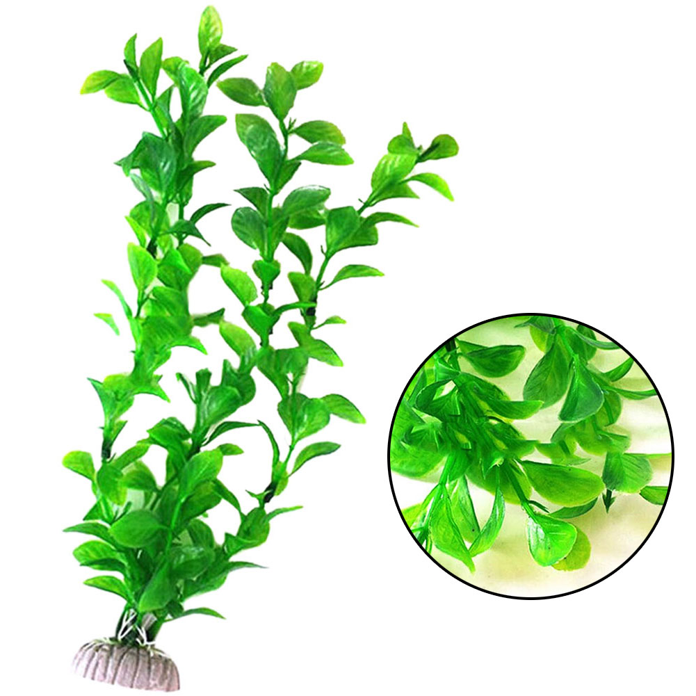 Cây Nhựa Nhân Tạo 25cm Trang Trí Bể Cá
