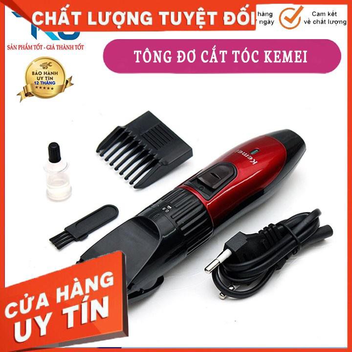 Tông đơ cắt tóc trẻ em sạc điện kemei km-730