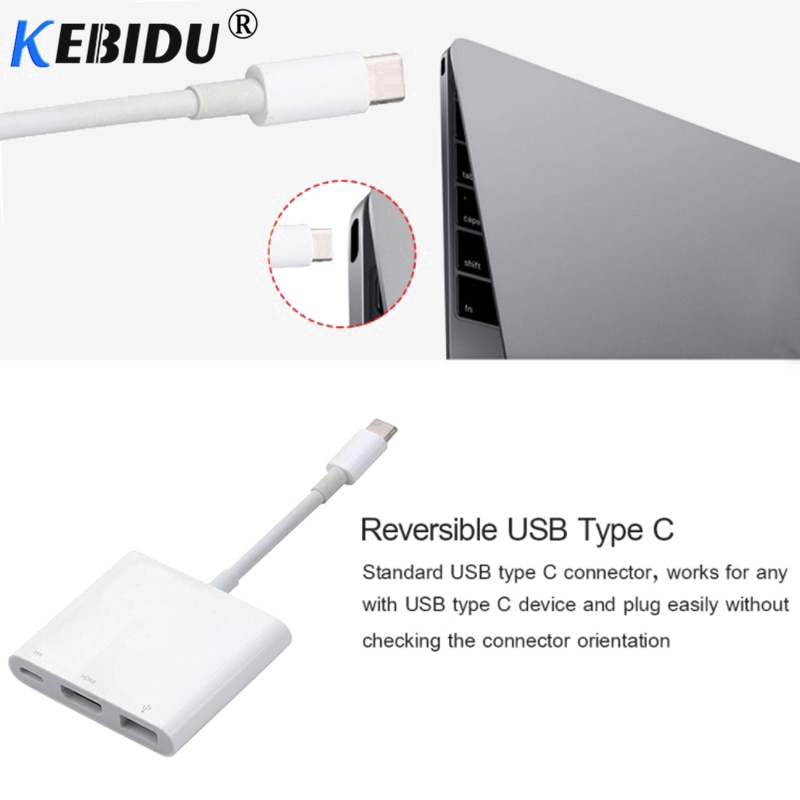 Adapter chuyển đổi USB-C sang HDMI USB 3.0 / HDMI / Type C