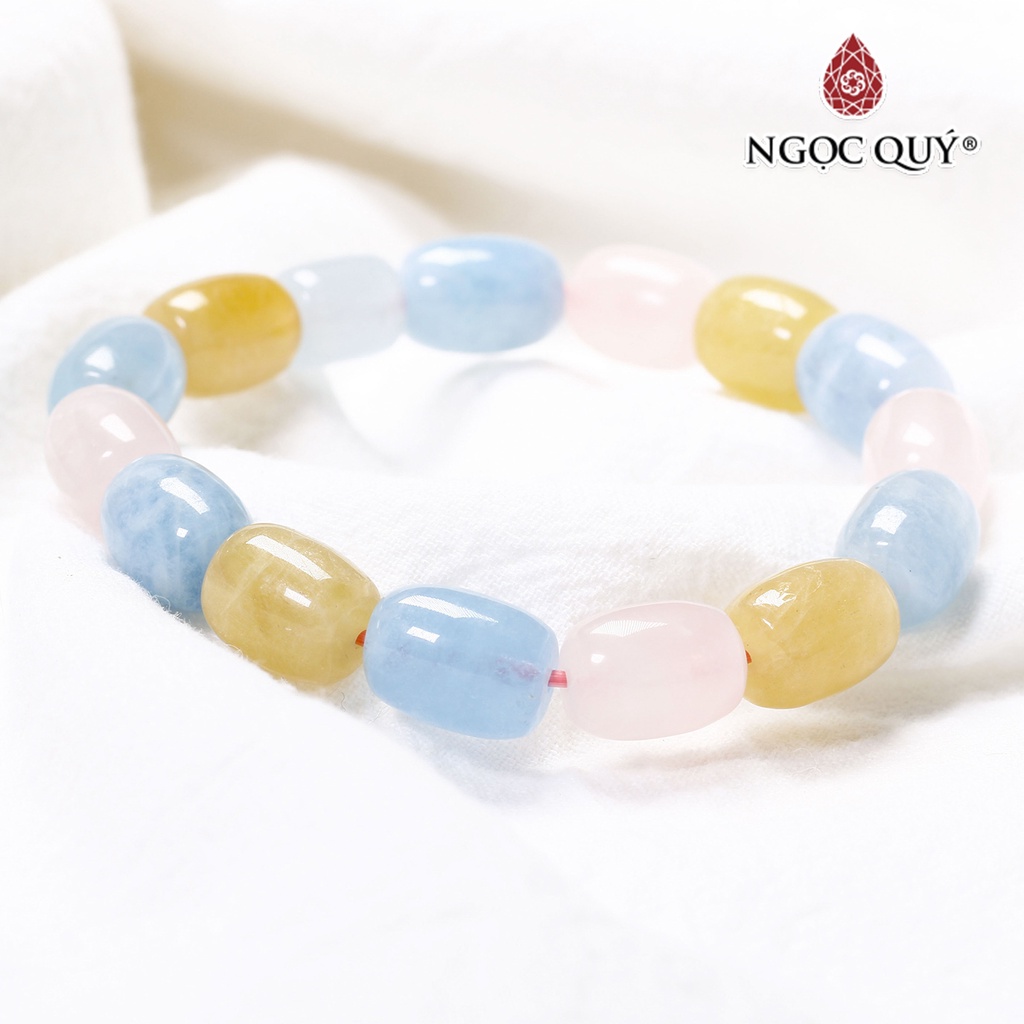 Vòng lu thống beryl đa sắc - Ngọc Quý