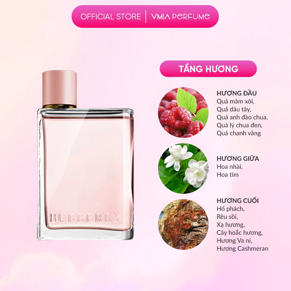 Nước Hoa Nữ BBR Her EDP mẫu thử 2ml 5ml 10ml