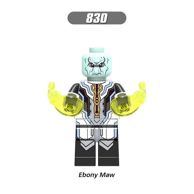 Bộ 8 mô hình nhân vật play siêu anh hùng x0187