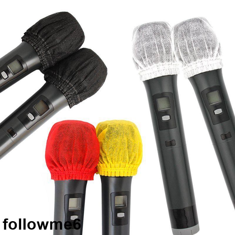 Vỏ Bọc Bảo Vệ Đầu Micro Bằng Vải Không Dệt Dùng Một Lần Tiện Dụng Cho Ktv | BigBuy360 - bigbuy360.vn