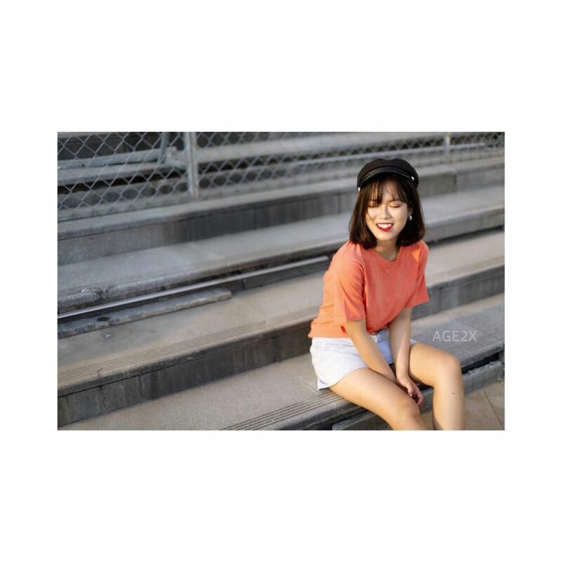 Combo 3 Áo Thun Nữ Nam Unisex VNXK Hàng Gốc Chính Hãng AGE2X TÔNG CAM.