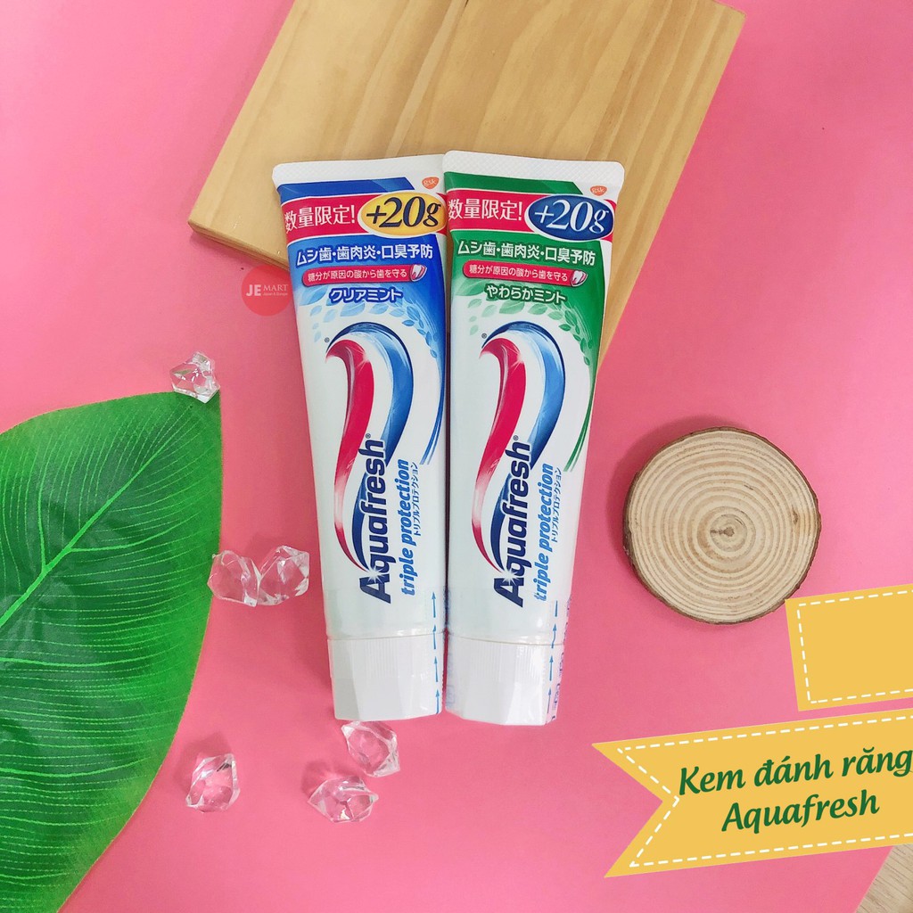 Kem đánh răng Aquafresh Nhật