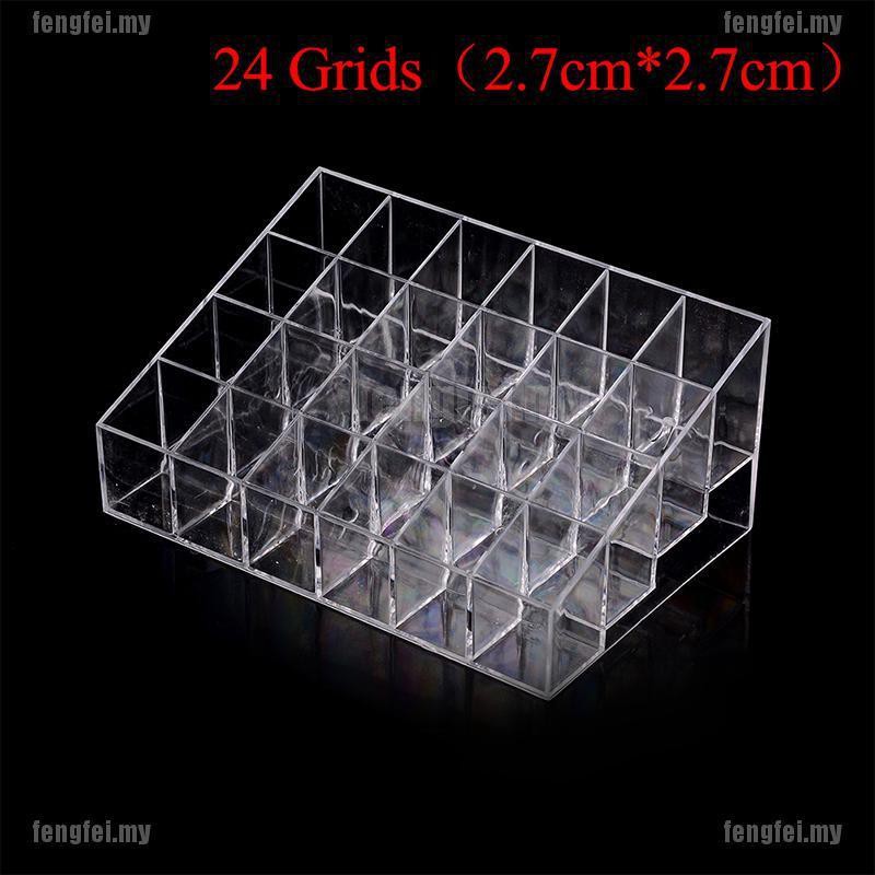 (hàng Mới Về) Khay Đựng Son Môi 24 / 36 / 40 Ngăn Bằng Acrylic Tiện Dụng | BigBuy360 - bigbuy360.vn