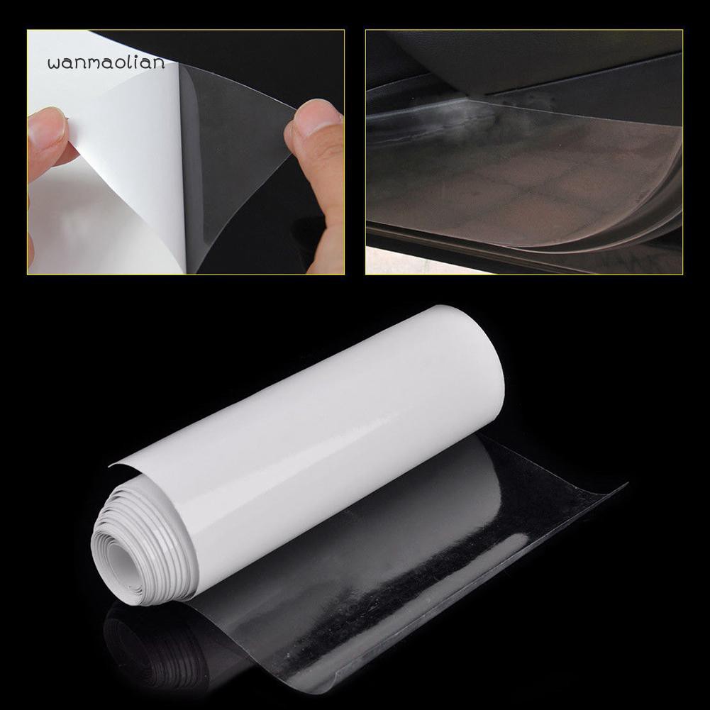 ☆Tấm Phim PVC Trong Suốt Dán Bảo Vệ Chống Trầy Xước Cho Xe Hơi WM 10 / 15 / 20