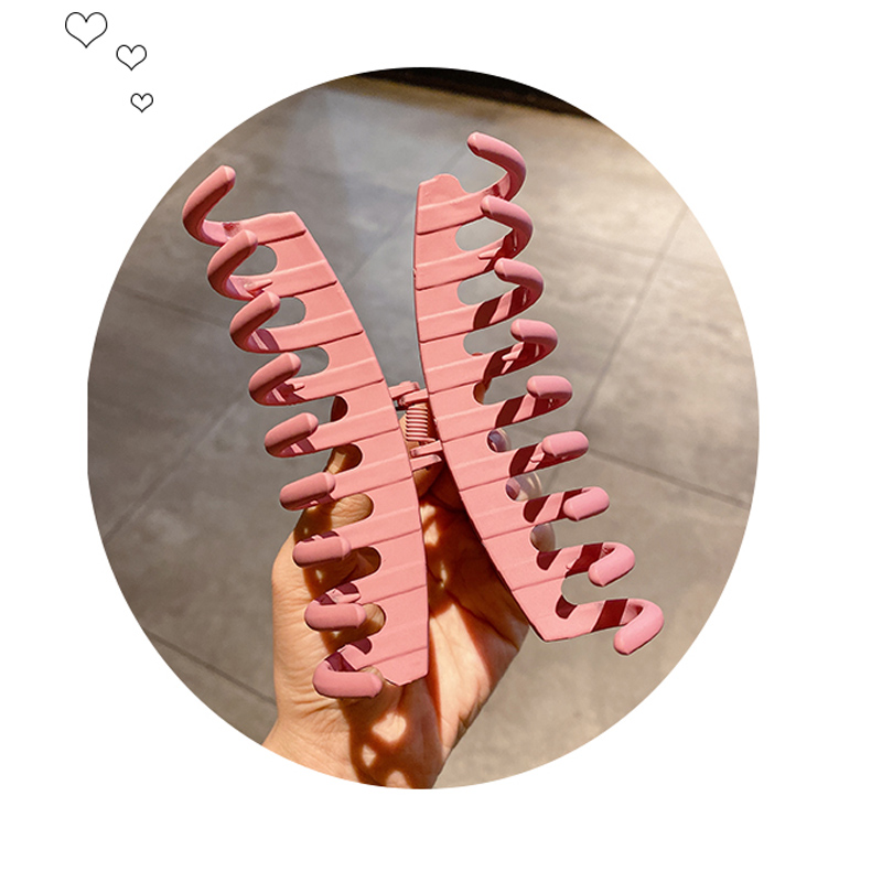 Kẹp tóc bằng nhựa acrylic màu sắc thời trang Hàn Quốc