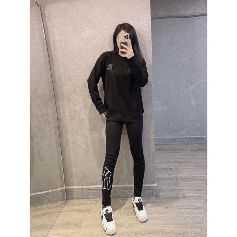 (ảnh thật) Áo tay dài M@LB hoạ tiết monogram 5 màu hàng chuẩn 1:1