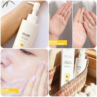 Sữa rửa mặt Derladie Witch Hazel Cleansing Gel.