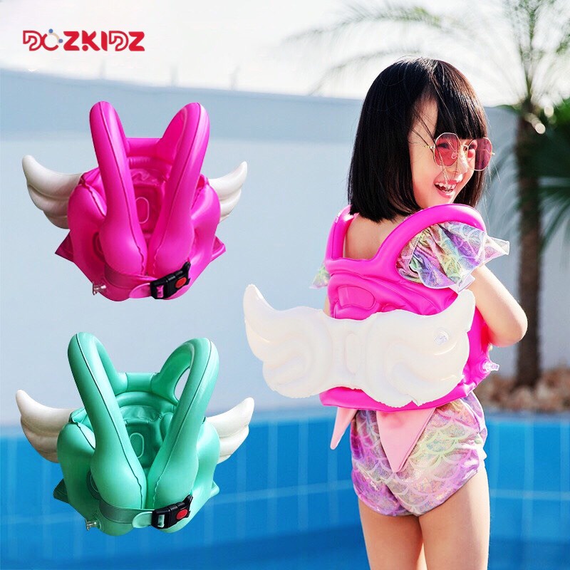 Phao bơi trẻ em hình đôi cánh thiên nga cho bé size từ 2 đến 8 tuổi - DOZKIDZ