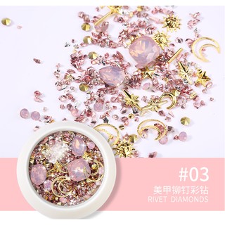 phụ kiện trang trí móng tay charm