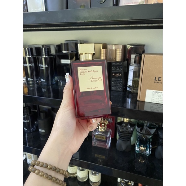 Nước hoa nam nữ  MFK Baccarat Rouge 540 Extrait đỏ chiết 10ml chính hãng - mimosa.storee