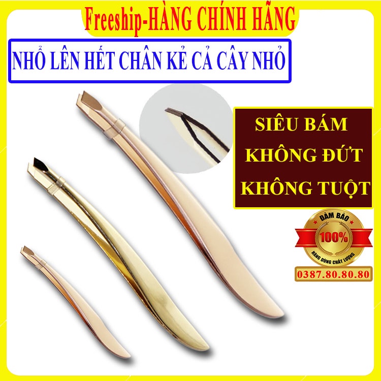 [ NHỔ CẢ CHÂN ] Nhíp nhổ lông nách xịn sidumi/ Nhíp nhổ râu cao cấp, nhổ hết cả chân và cây nhỏ, không bị đứt, siêu bám