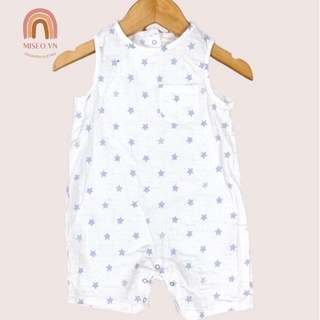 Romper/ body đùi xô Aden & anails co dãn cho bé trai từ 6m - 24m