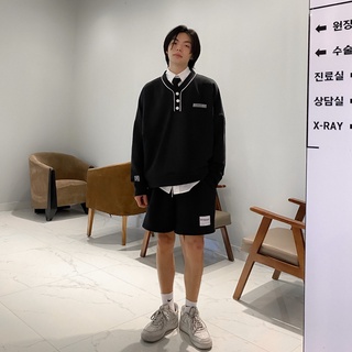 SWEATER BASEBALL BLACK