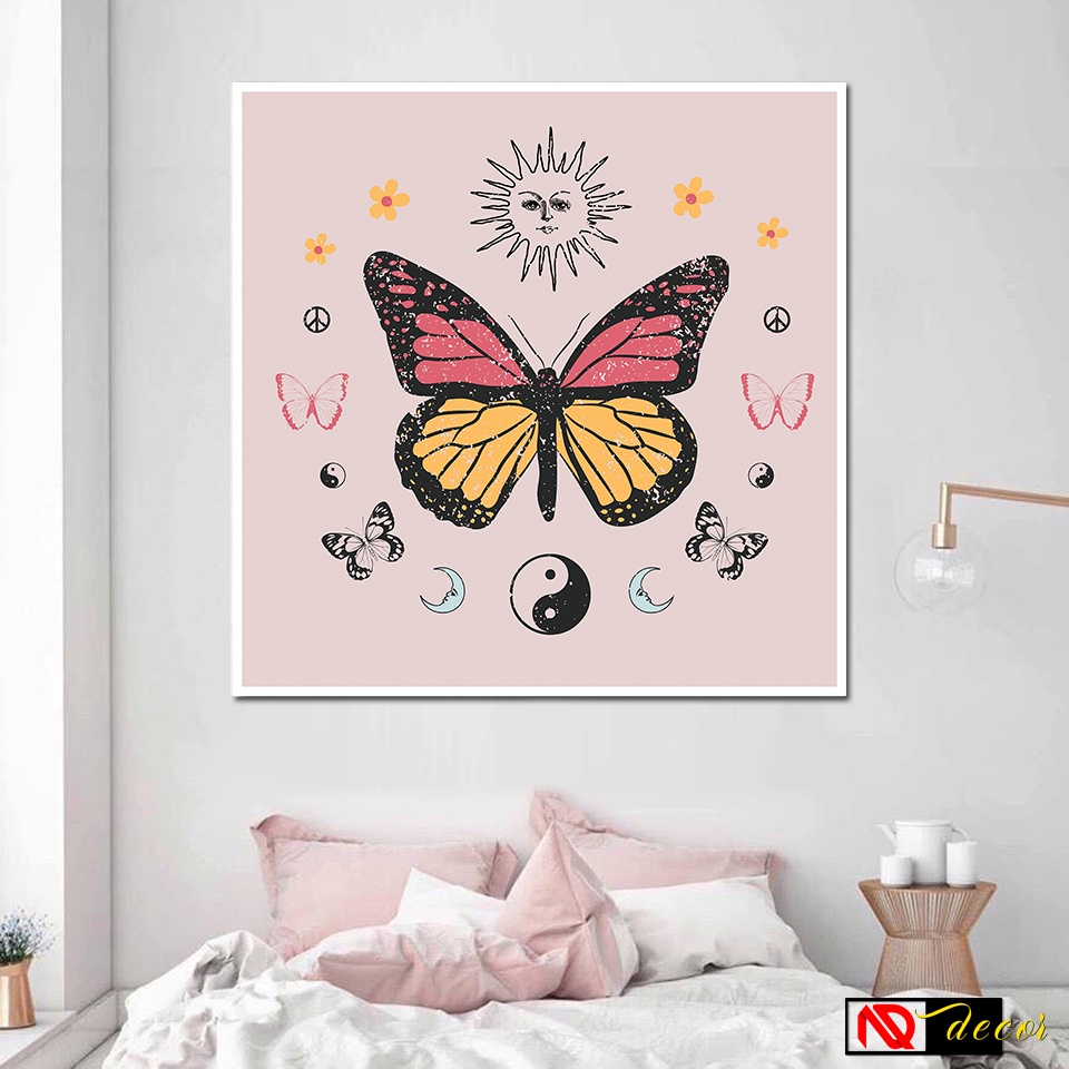 [HOT] 20 Tranh Buttefly Hiện Đại ♥ Khung Tranh ♥ Tranh Treo Tuong ♥Tranh Hoa Mẫu Đơn ♥ Tranh Decor Phòng Khách ♥ HĐ248 | BigBuy360 - bigbuy360.vn