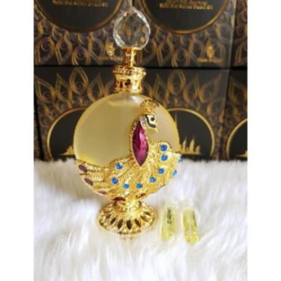 Tinh dầu nước hoa dubai mẫu công 35ml gold(tặng kèm 2ml 2 mùi khác)