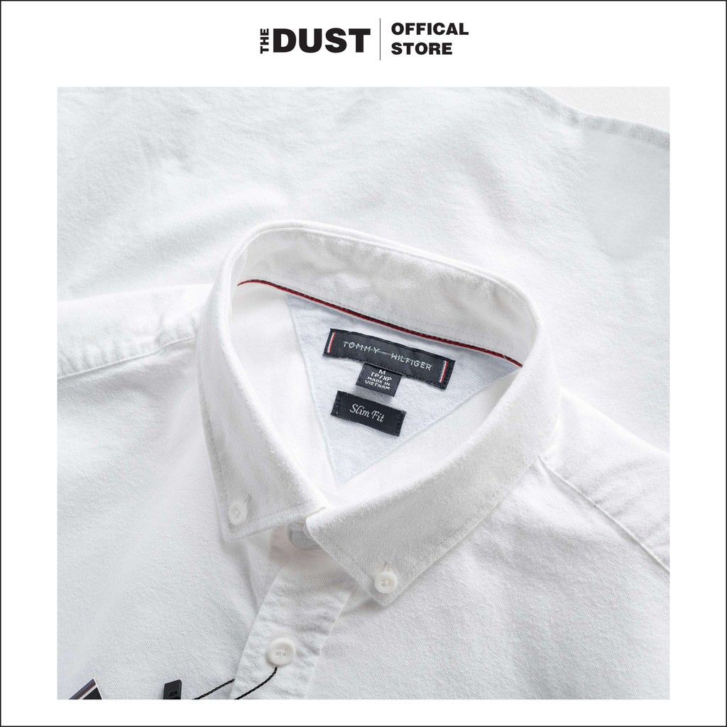 Áo sơ mi nam ngắn tay basic TMY, Áo sơ mi nam công sở - form Slimfit, vải oxford cao cấp