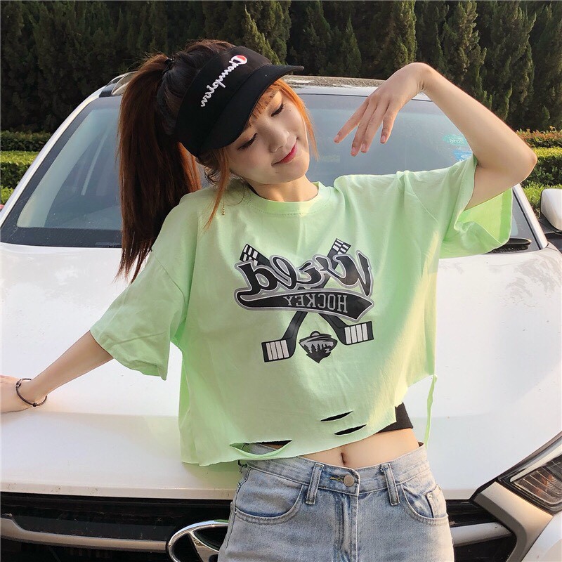 [Mã WASKT410K giảm 10K đơn 50K] Áo Croptop Nữ WILD Freesize dưới 58kg | BigBuy360 - bigbuy360.vn