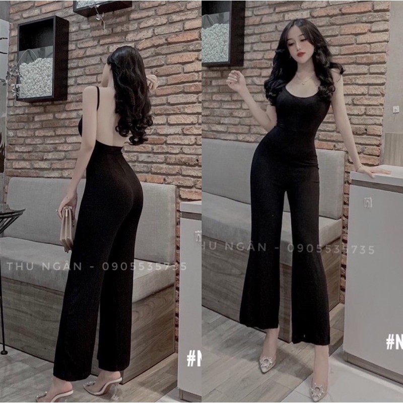 Jum hỡ lưng hai dây ống suông