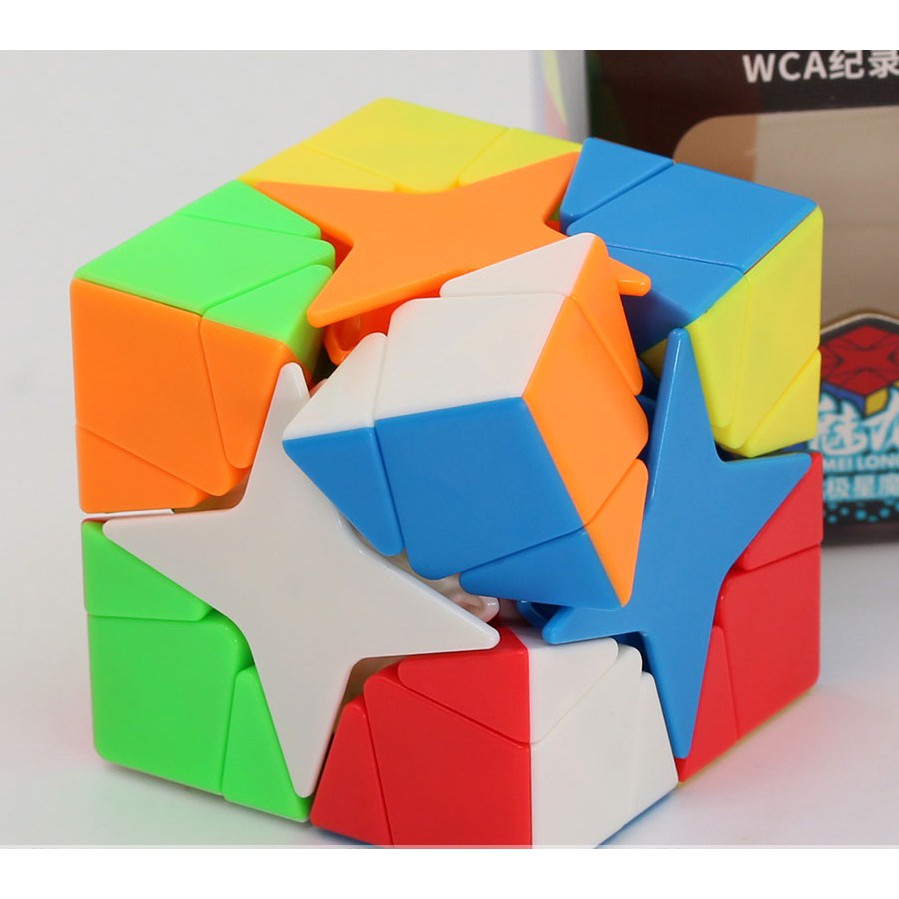 [Mã LIFE0503TOYS giảm 10% đơn 0Đ] MFJS MeiLong Polaris / Skewb Cube Rubik Biến Thể 6 Mặt