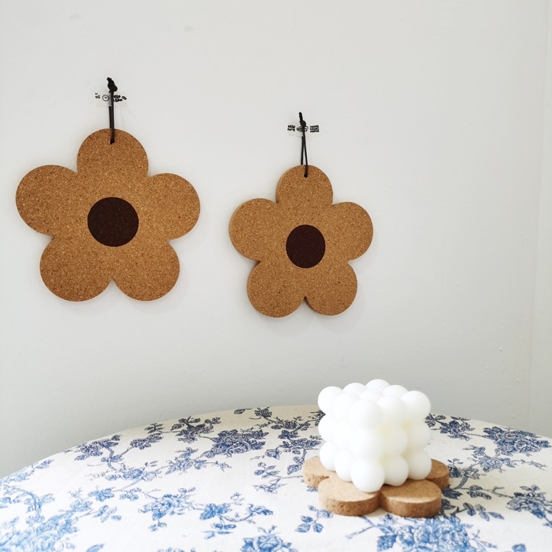 Bông Cúc Gỗ Dùng Lót Ly Decor Nhà Cửa Xinh Xắn - Yori Party