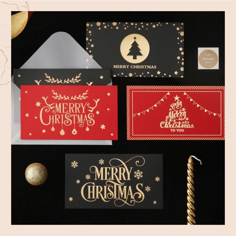 Thiệp chúc mừng Giáng Sinh - Noel - Merry christmas