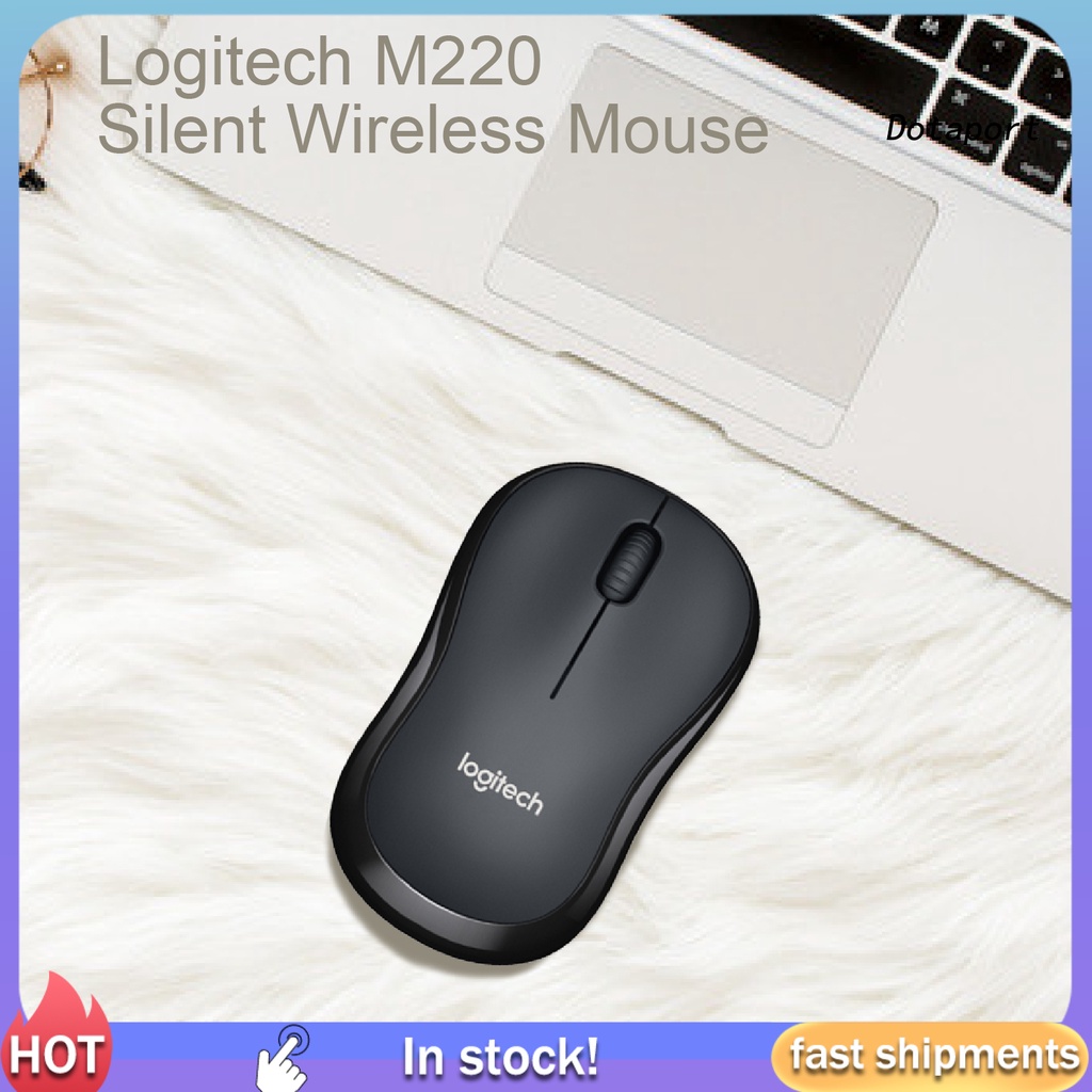 Chuột Quang Không Dây Logitech M220 3 NúT 1000DPI 2.4GHz