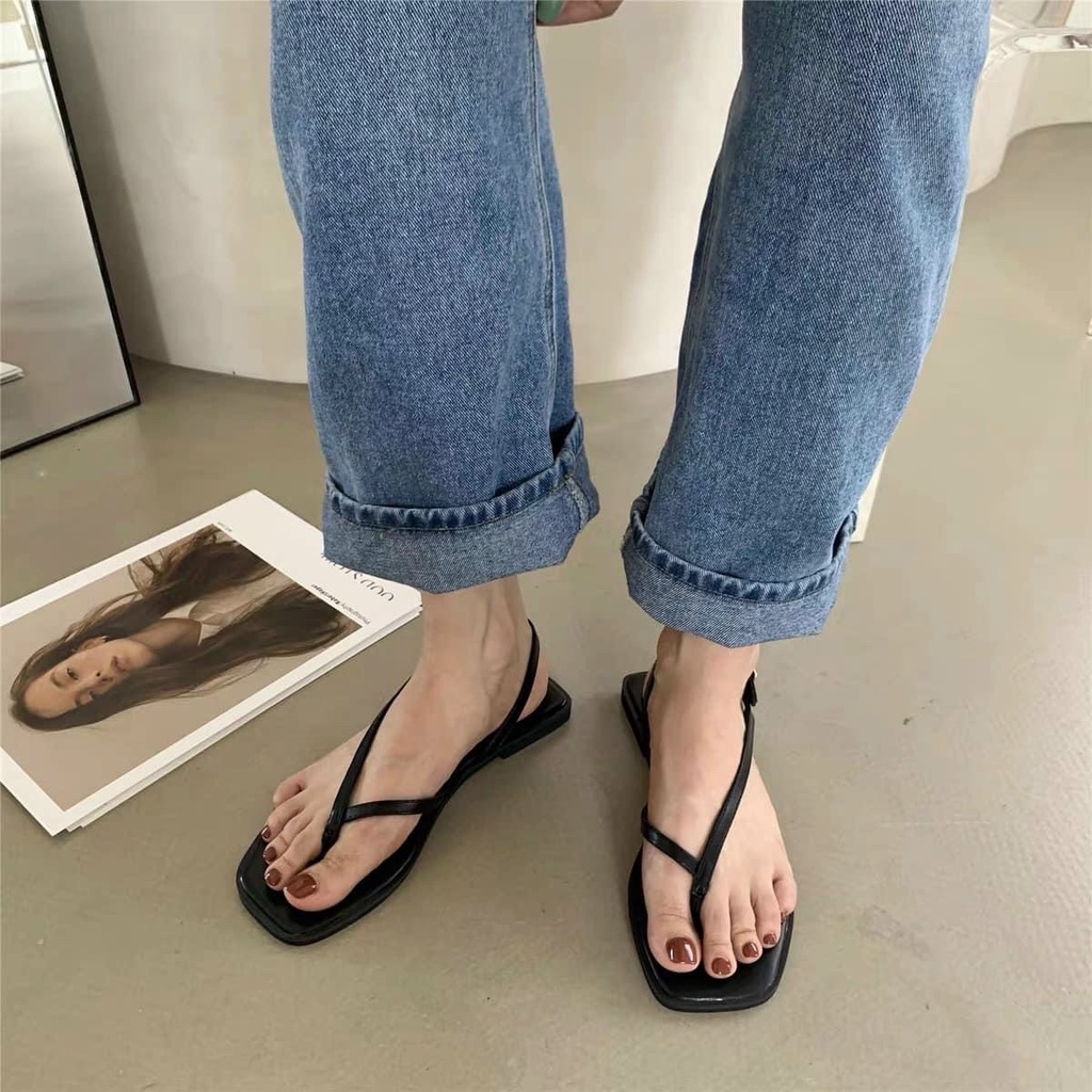 Giày Sandal Nữ- Sandal Kẹp Ngón Ryciphil Đế Su Chống Trượt Êm Chân Hàng VNXK