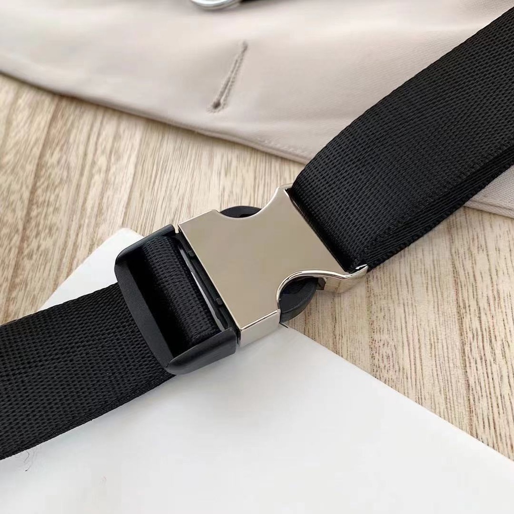 Túi Đeo Chéo Ngực / Hông Bằng Vải Nylon Chống Thấm Nước Thời Trang Cho Nữ