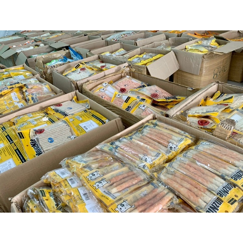 🇹🇭 Snack Xương Thưởng Khô Gà Sấy MunZnie Nhiều Mẫu Gói Nhỏ