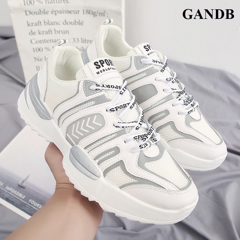 Giày sneaker nam thể thao đẹp tăng chiều cao GANDB