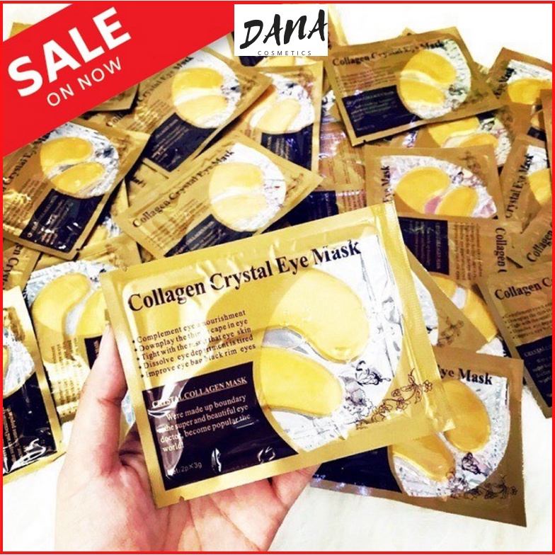 Mặt nạ mắt collagen crystal eyelid patch 1 miếng dưỡng mắt DANA