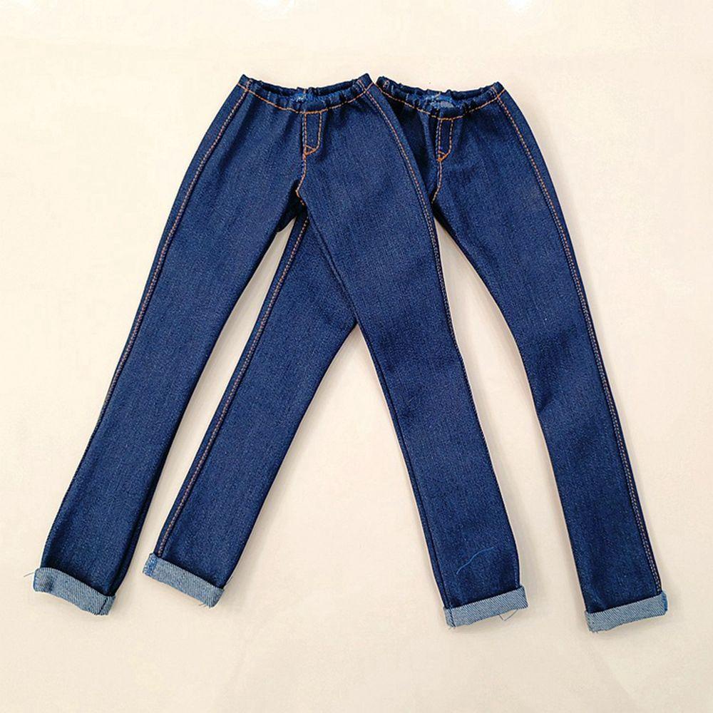 Quần Jeans Thời Trang Cho Búp Bê 60cm Tỉ Lệ 1 / 3