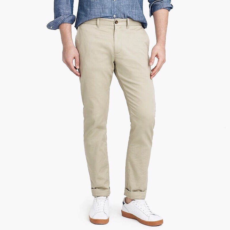 [TG STORE] Quần kaki nam dáng dài Jcrew dư xin