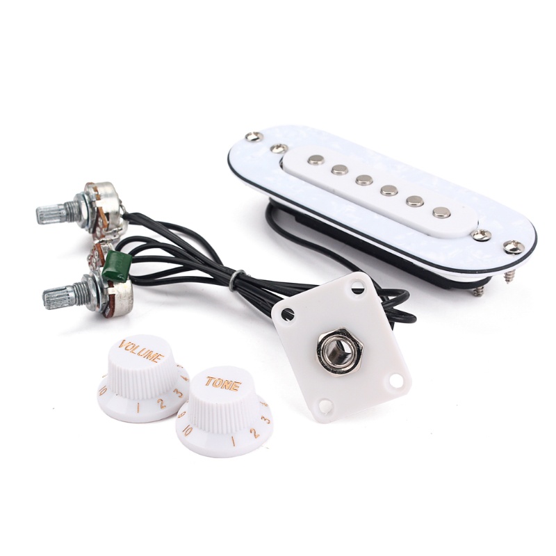 1 Bộ Pickup 4 Dây Đàn Guitar Điện Có Hộp Đựng Thuốc Lá