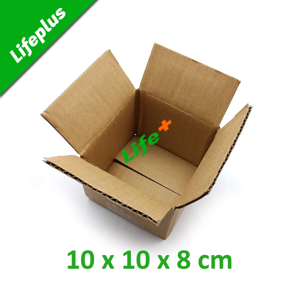 Combo 20 hộp bìa carton đóng hàng sz 1 , bìa trơn, dày cứng cáp 10x10x8cm