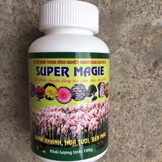 Phân bón Super Magie - Super Magnisal lọ 100g