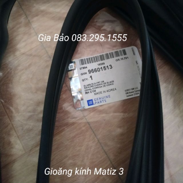 Gioăng lên xuống kính Matiz 3 , Spark m200